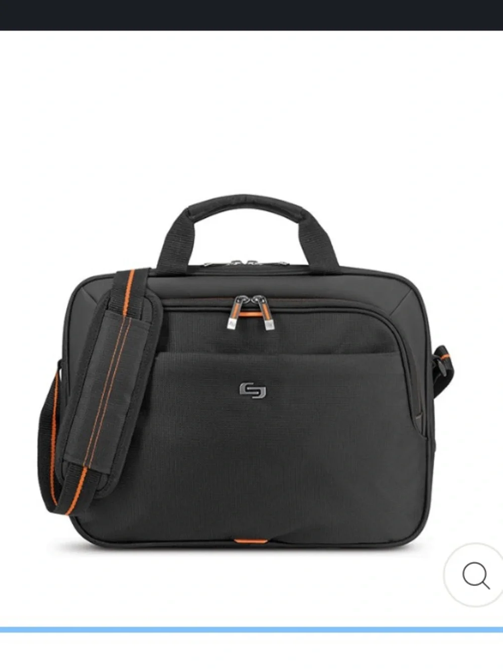 Solo New York Laptop Bag with shoulder strap EUC
